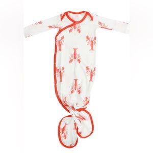 Copper pearl knitted gown